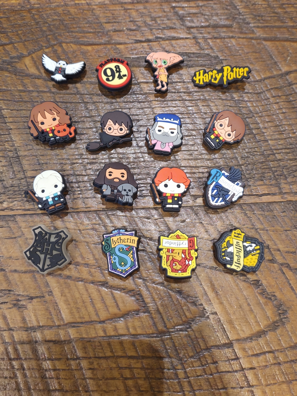 Harry Potter Shoe Charms - Character Set
